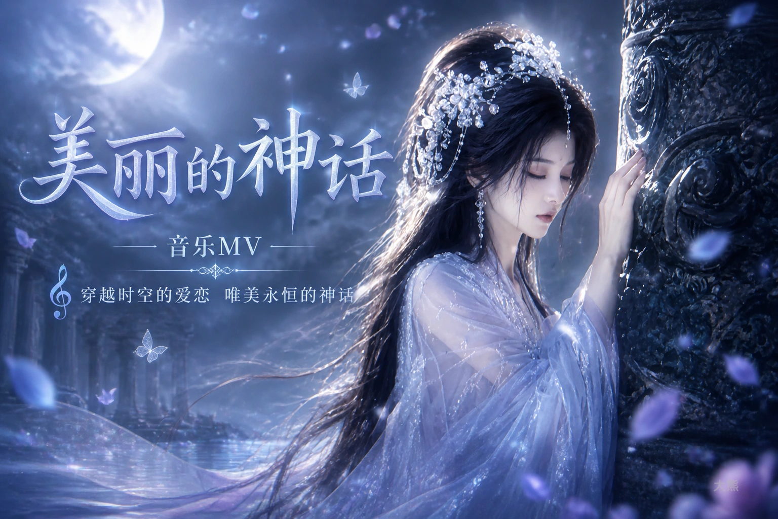 美丽的神话 AI  音乐MV